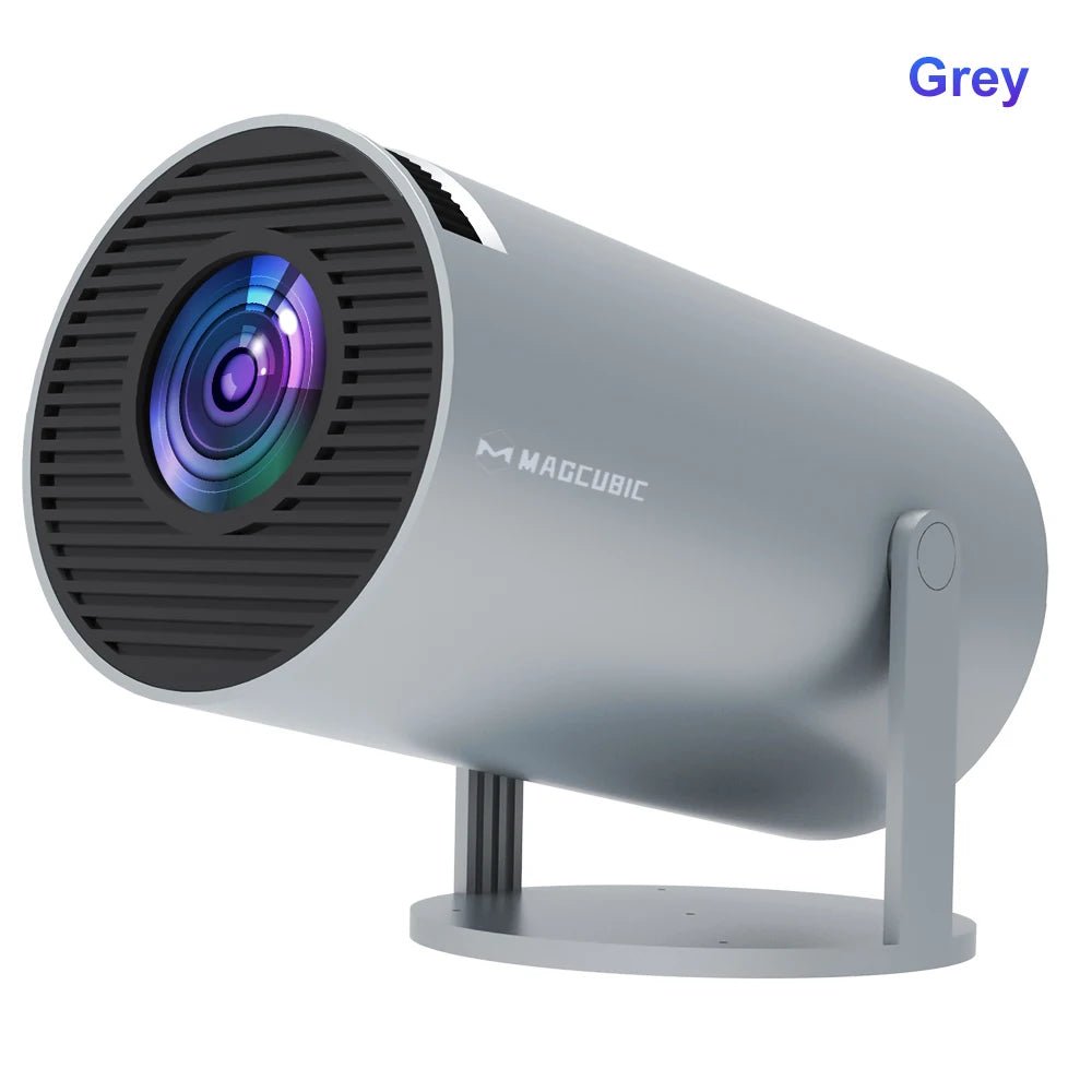 Magcubic Projector Android 11 4K 1280*720P HY300 Dual Wifi 260ANSI 180°flexible BT5.0 Cinema Outdoor Portable Projetor HY300 Pro ATHLEXES