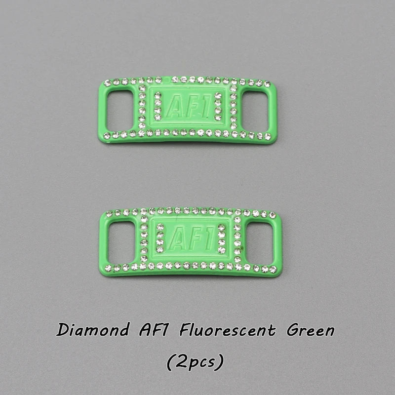 Diamond Luxury AF1 Shoelace Charms with Metal Buckle ATHLEXES