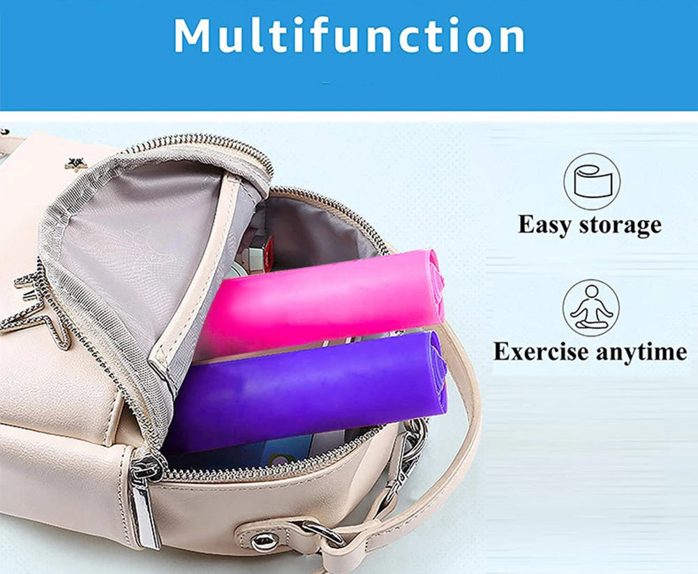 YogaFlex Natural Latex Resistance Bands Set ATHLEXES