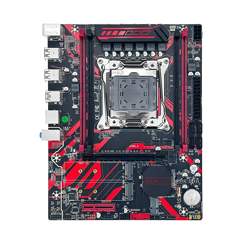 SOYO X99 Red Gaming Motherboard and E5 CPU Kit ATHLEXES