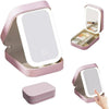 IllumiGlow Travel Makeup Bag with LED Mirror ATHLEXES