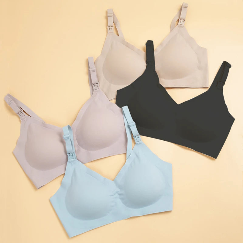 Ultra Thin Seamless Nursing Bra with Maternity Support ATHLEXES