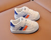 ChicStride 2 Striped White Baby Casual Sneakers ATHLEXES
