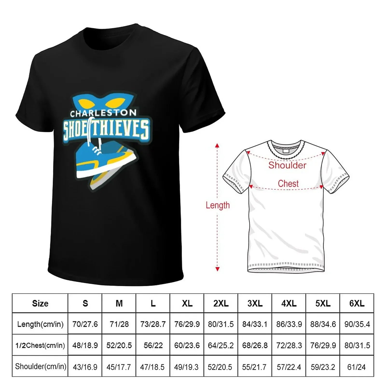 Charleston Shoe Thieves T-Shirt ATHLEXES