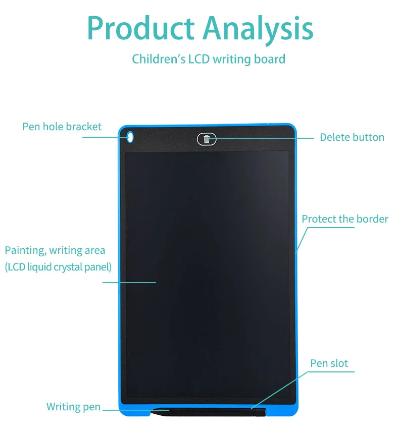 MagicLCD Art Board: Creative Writing Tablet for Kids ATHLEXES