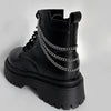 Elegant Pearl Chain Accessories for Martin Boots and Shoes ATHLEXES