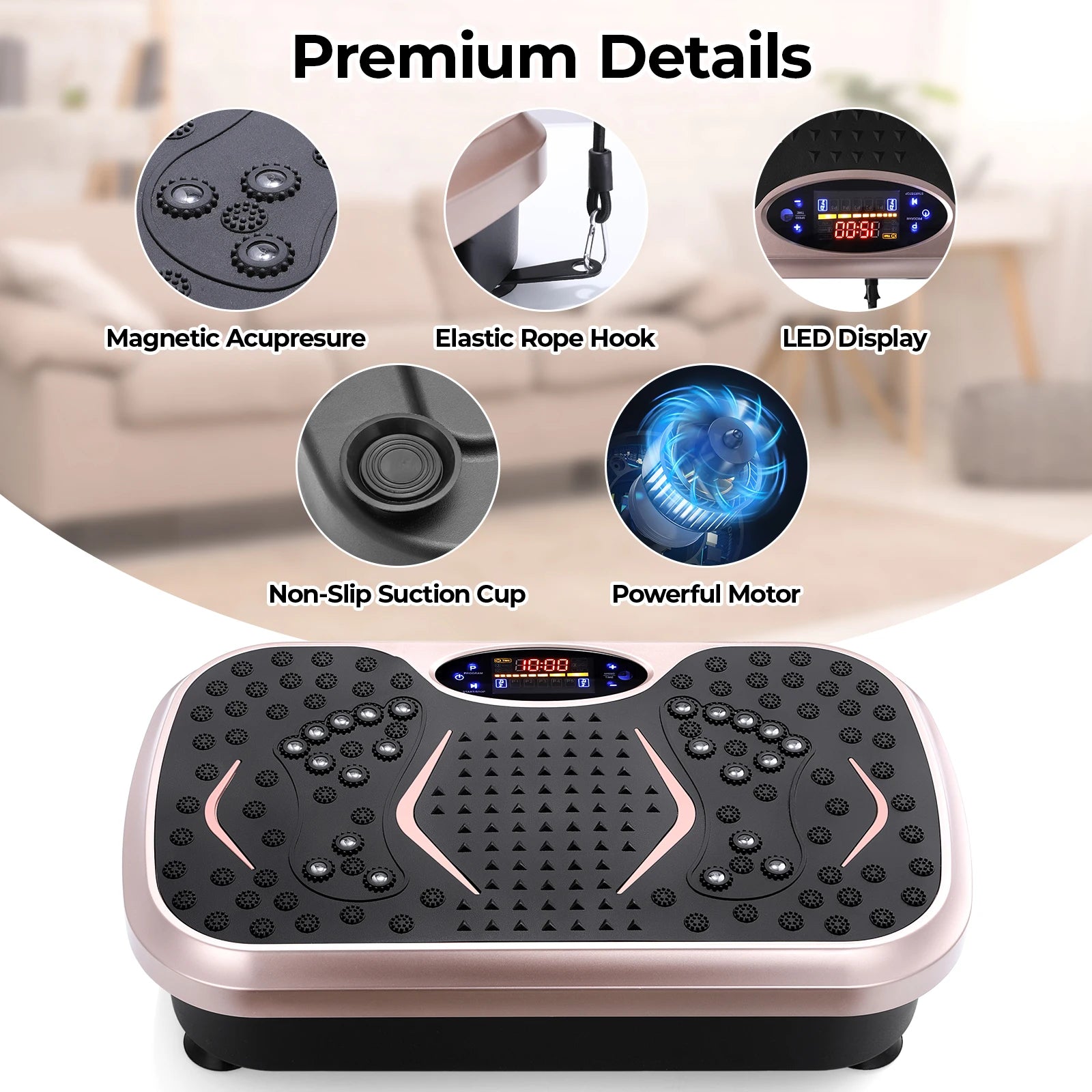 VibeFit Whole Body Vibration Plate Machine ATHLEXES