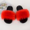 Luxury Faux Fur Slides for Women - Summer Comfort ATHLEXES
