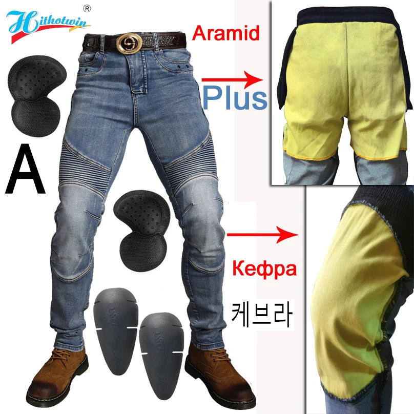 Kevlar Flame Resistant Motorcycle Pants ATHLEXES