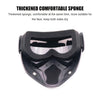 Ultimate UV400 Motorcycle Goggles with Mouthpiece ATHLEXES