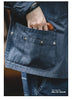 Maden Retro Multi-Pocket Navy Hunting Jacket for Men ATHLEXES