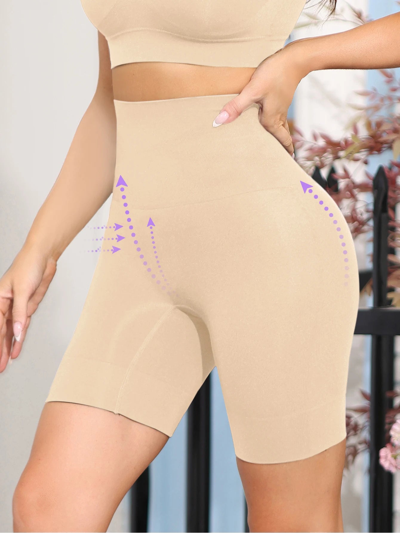 SculptFit High Waist Tummy Control Shorts ATHLEXES