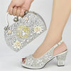Radiant Rhinestone Italian Shoe and Bag Set 2024 ATHLEXES