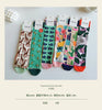 Colorful Cotton Women's Socks - Trendy Hedgehog & Sloth Designs ATHLEXES
