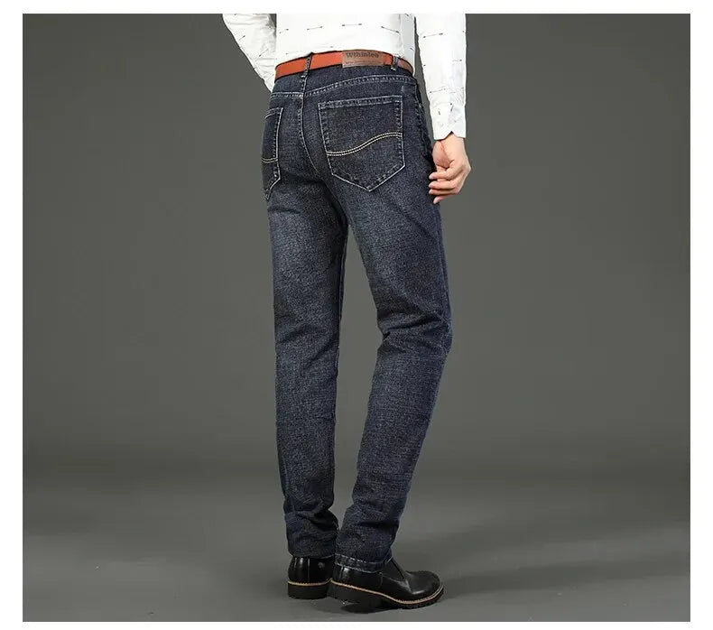 Wthinlee Men's Classic Stretch Denim Trousers ATHLEXES