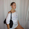 SummerStyle Chic Skew Collar T-Shirt for Women ATHLEXES