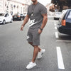 Luxury Men's Two-Piece Gym Shorts Set ATHLEXES