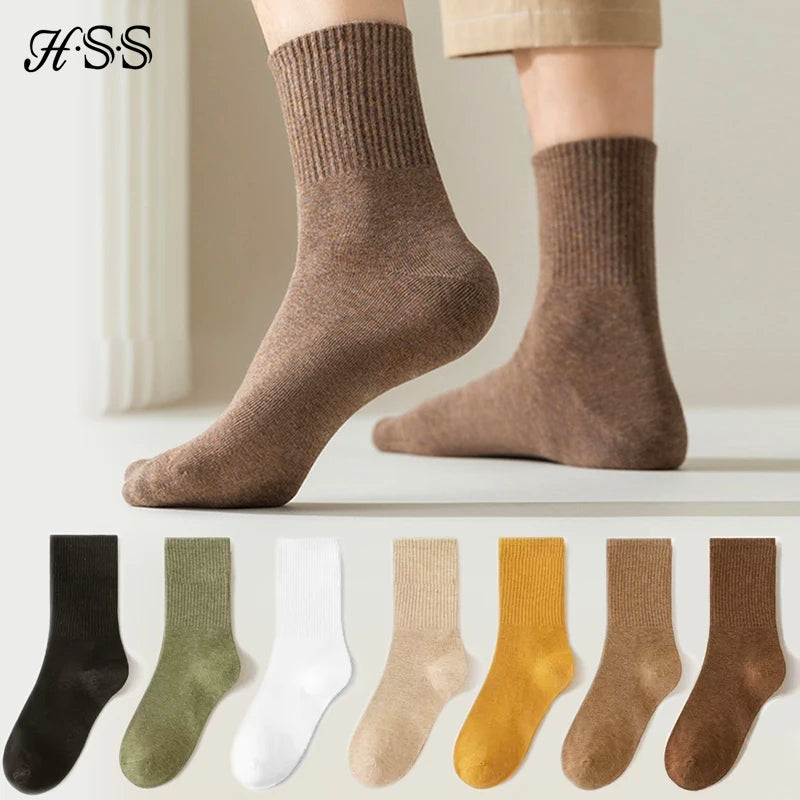 HSS Premium Combed Cotton Dress Socks Set ATHLEXES