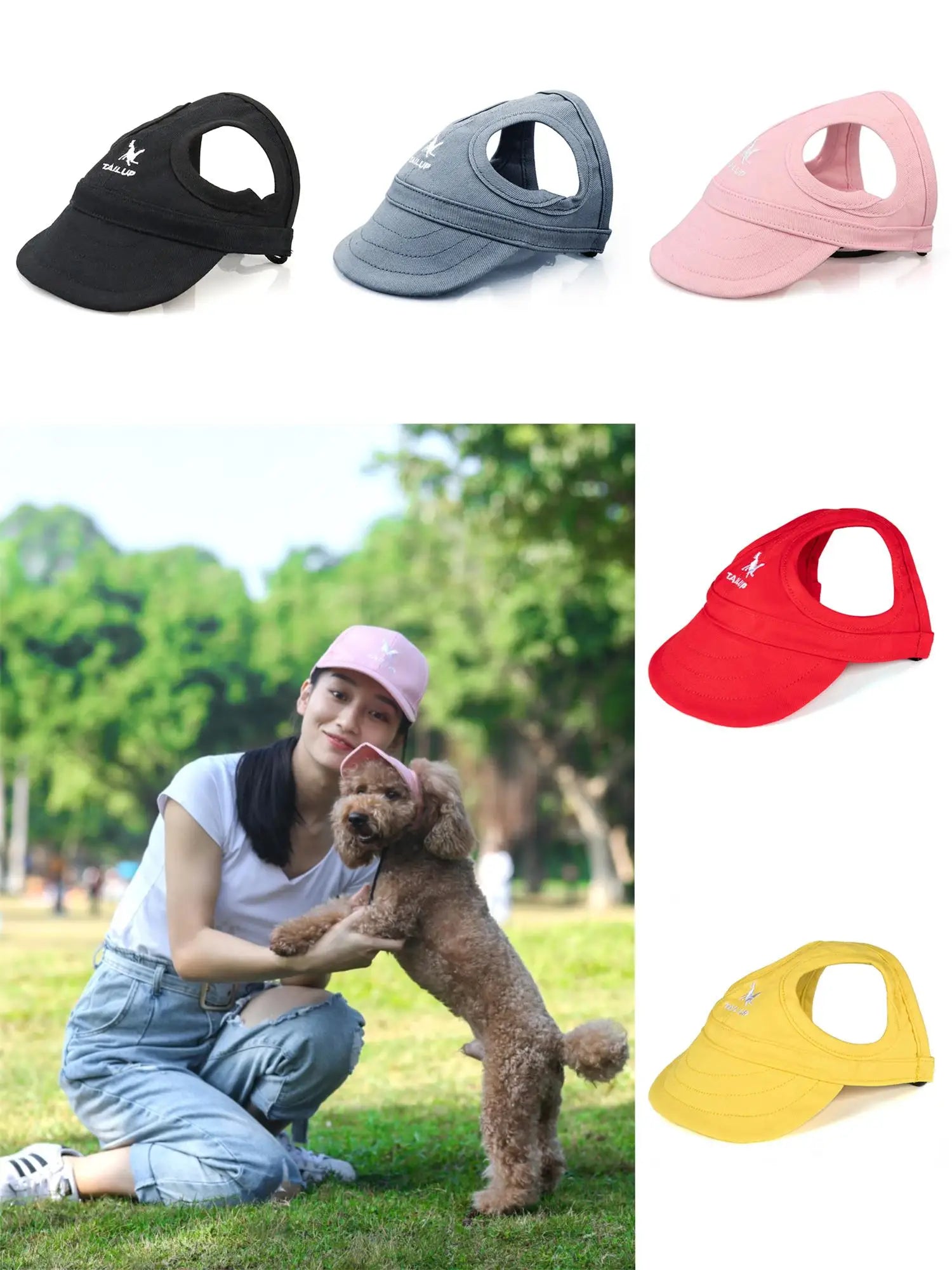 PawProtect Adjustable Dog Sun Cap ATHLEXES