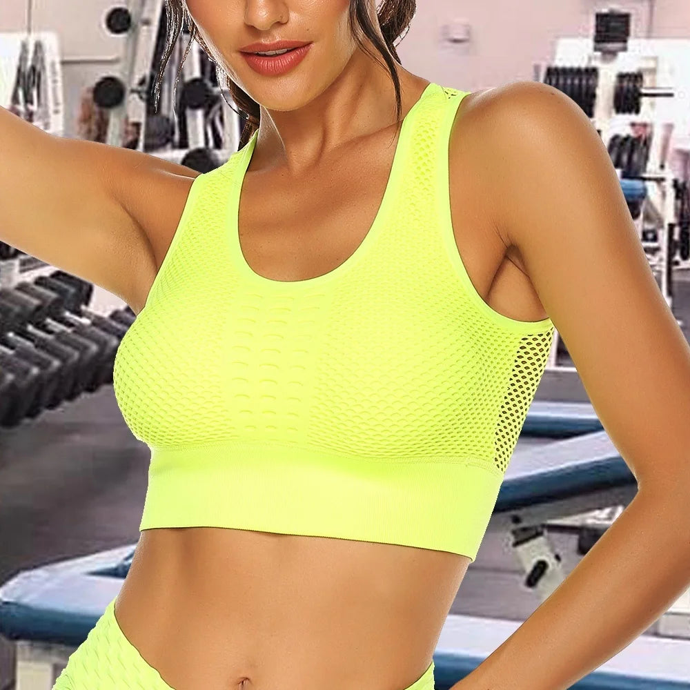 QuickDry Backless Yoga Sports Bra Tank Top ATHLEXES