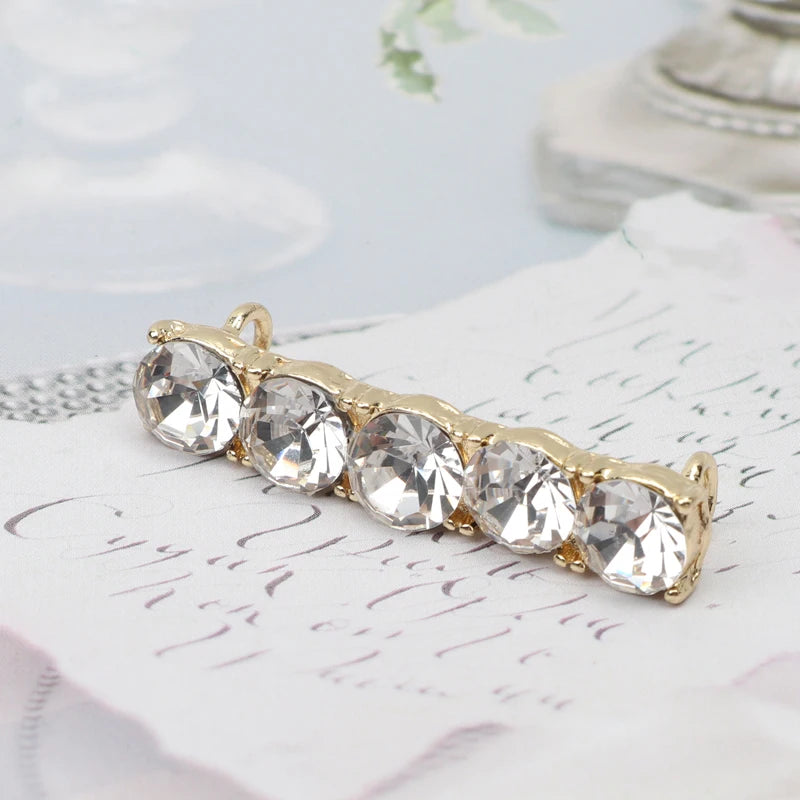 GlamCharm Rhinestone Shoelace Buckles for Sneakers ATHLEXES