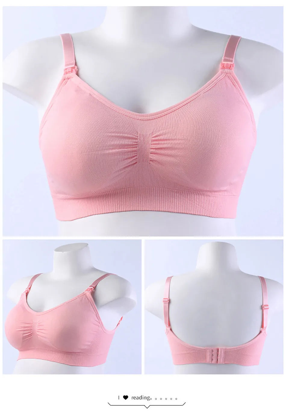 ComfortEase Wireless Nursing Bralette ATHLEXES