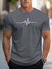 Graphic Cotton Casual Tee for Men ATHLEXES