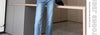 BumpStyle High Elasticity Maternity Fringe Jeans ATHLEXES