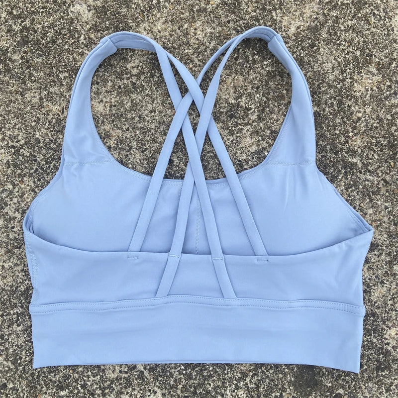 EliteFlex Women's Cross Back Sports Bra ATHLEXES