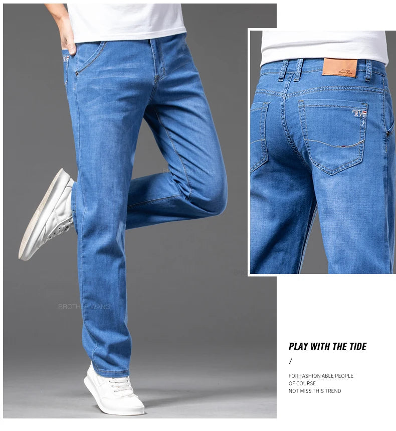 Ultimate Comfort Stretch Denim Jeans for Men ATHLEXES