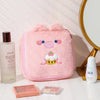 Charming Rabbit Ear Plush Makeup Bag for Girls ATHLEXES