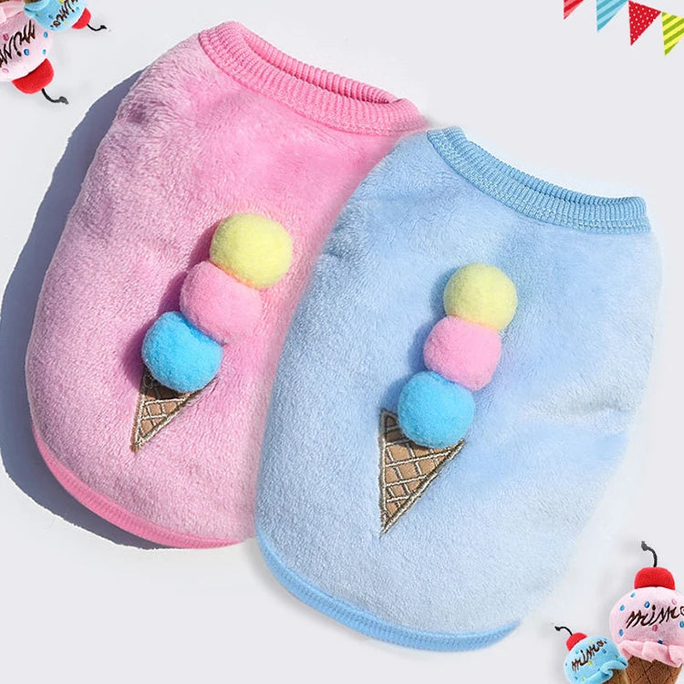 Winter Soft Fleece Dog Clothes ATHLEXES