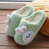 Cozy Rabbit Flip Flops for Kids - Warm Cotton Slippers ATHLEXES