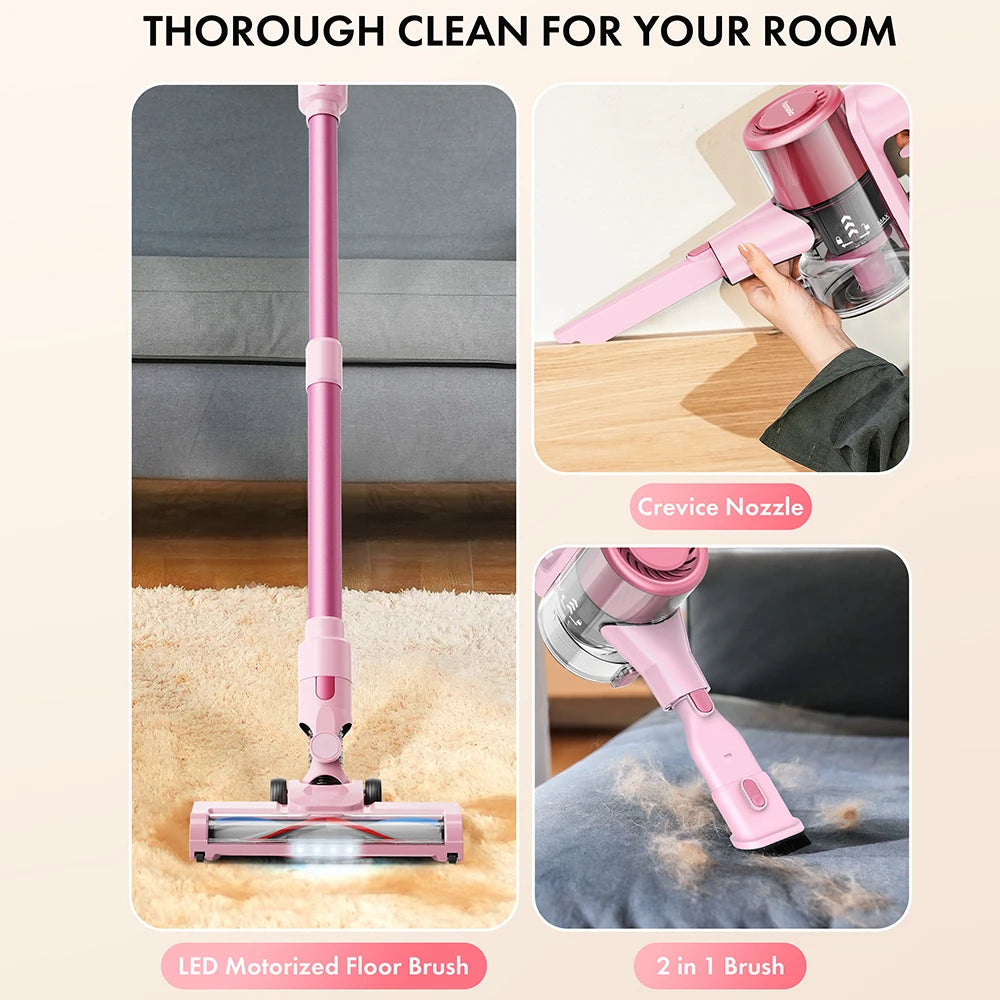 Homeika PowerVac Cordless Vacuum Cleaner ATHLEXES