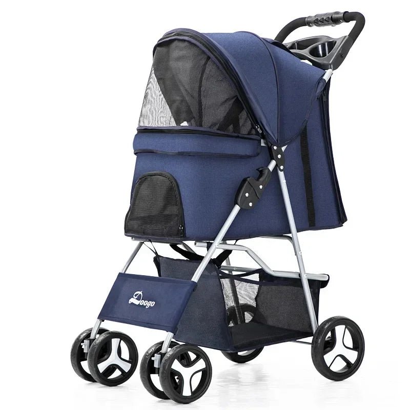 DTC-804 Portable Pet Stroller with Sunroof ATHLEXES