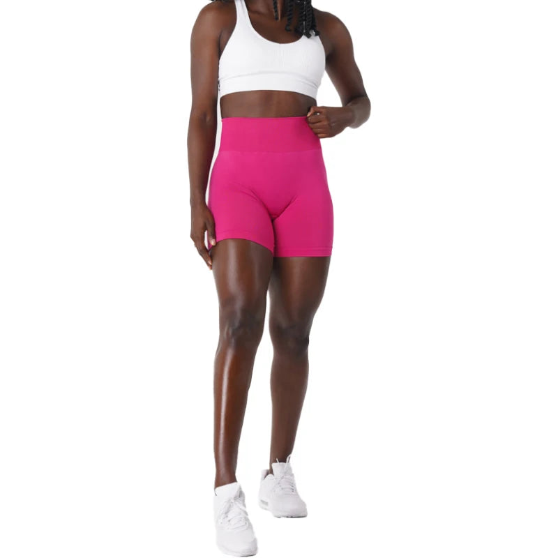TKITK Seamless Soft Spandex Workout Shorts ATHLEXES