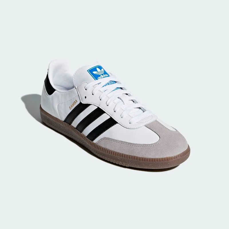 Adidas Samba OG men's and women's soft leather shoes, comfortable, non slip, wear-resistant low top board shoes, sports and leis ATHLEXES