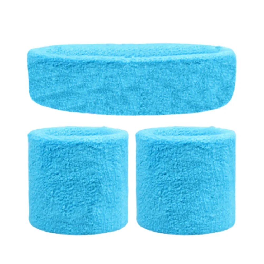 ActiveFlex 3PCs Sports Headband & Wristband Set ATHLEXES