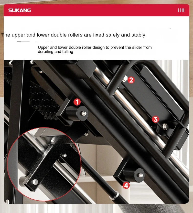 Inverted Squat Trainer for Home Fitness ATHLEXES