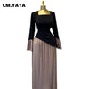 Chic Elegance Flare Maxi Dress for Women ATHLEXES