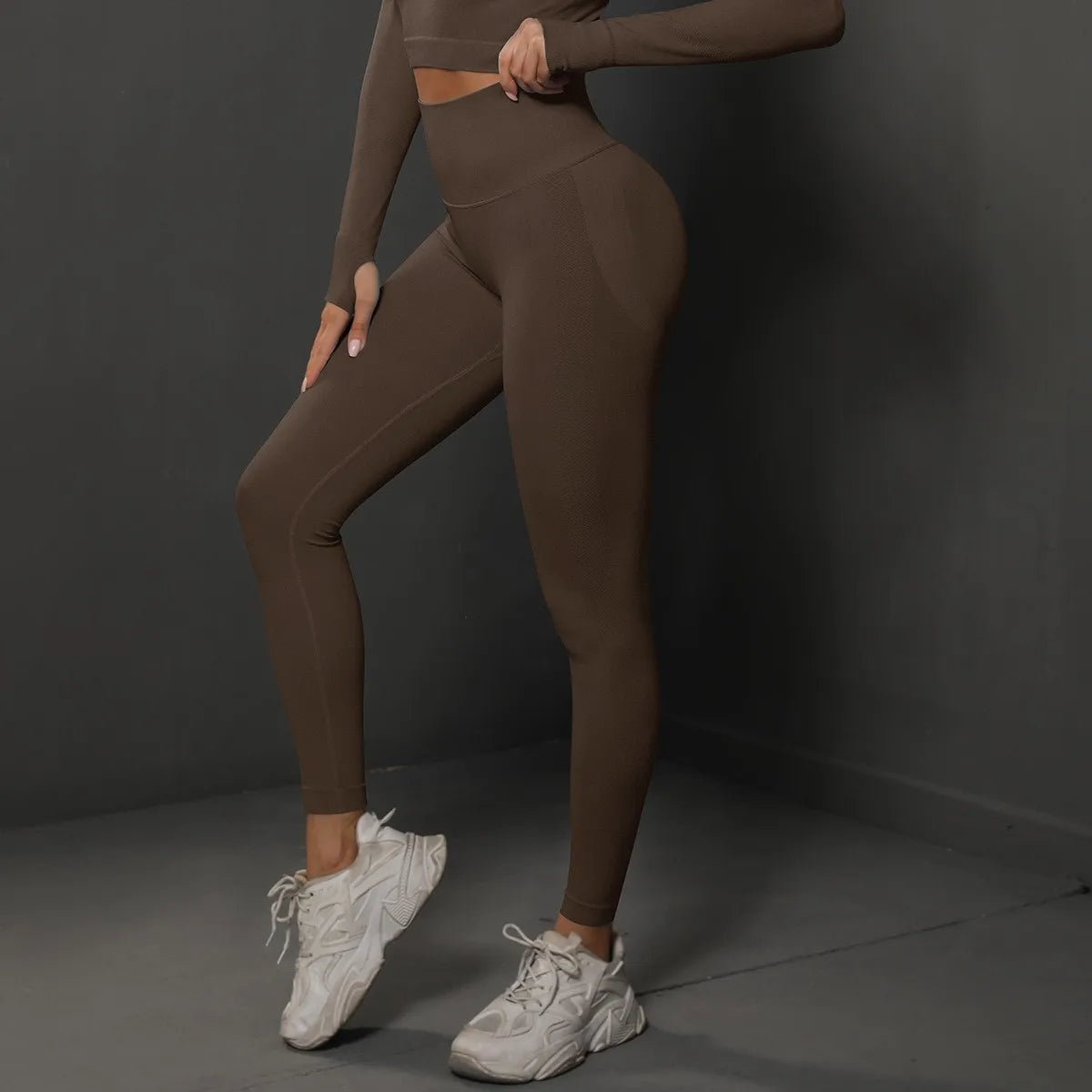 SculptFit High Waist Seamless Yoga Leggings ATHLEXES