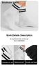 Men's Breathable Business Socks - 6 Pairs Set ATHLEXES