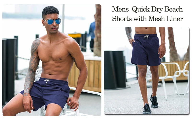 AquaFlex Quick Dry Swim Trunks ATHLEXES