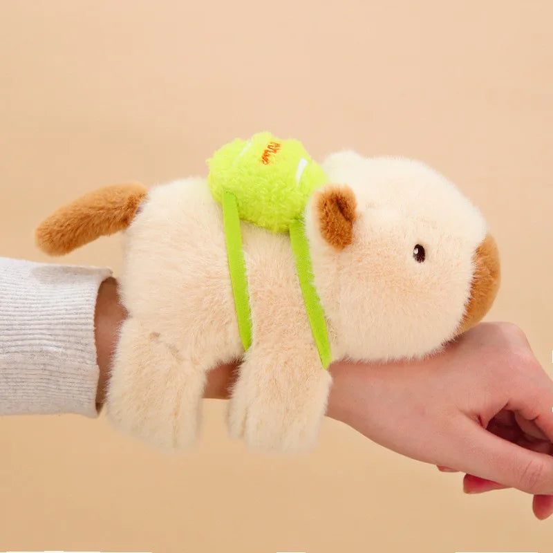 Capybara Plush Snap Circle Wristband Toy ATHLEXES
