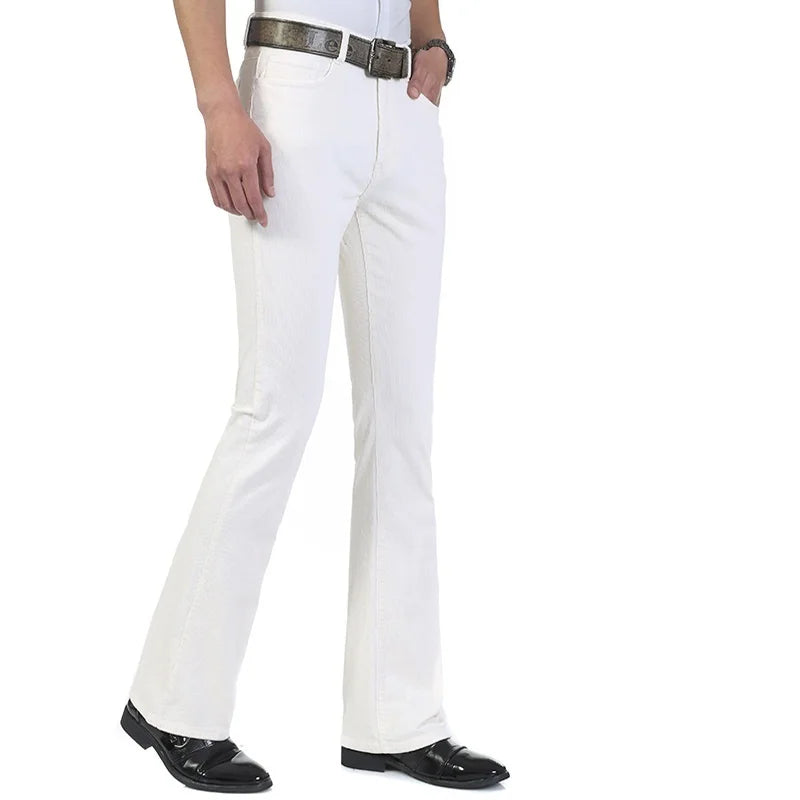 EliteFlex Men's Business Casual Flare Jeans ATHLEXES