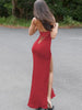 Elegant Lace-Back Cami Maxi Dress ATHLEXES