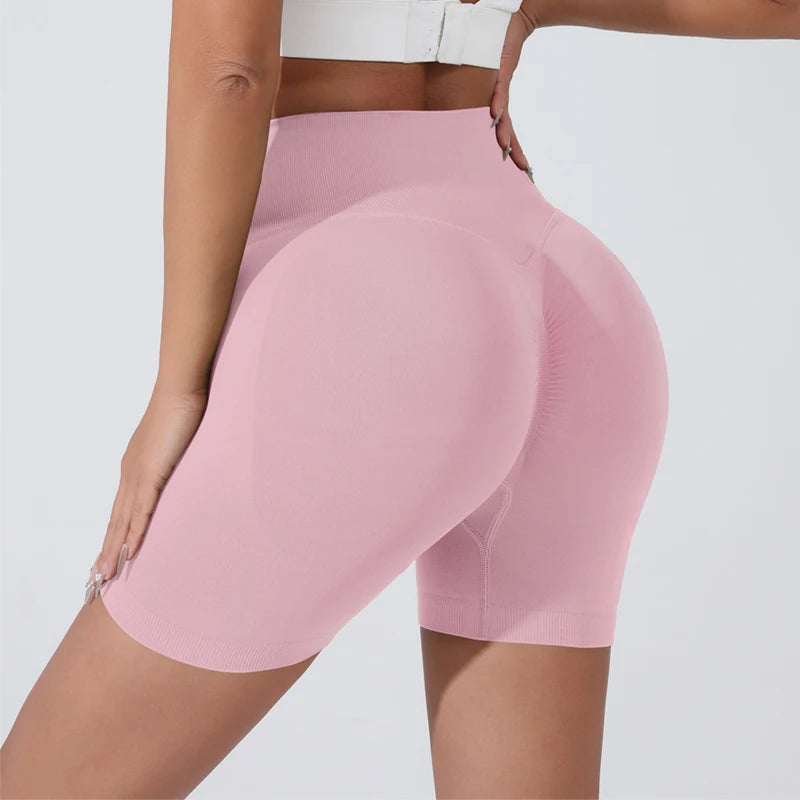 BreatheEasy High-Waist Yoga Shorts ATHLEXES