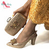 Royal Blue Elegance: Nigerian Pumps & Bag Set ATHLEXES