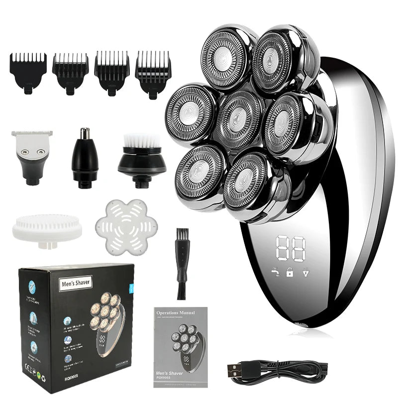 Men's 7D Luxe Electric Shaver & Grooming Kit ATHLEXES