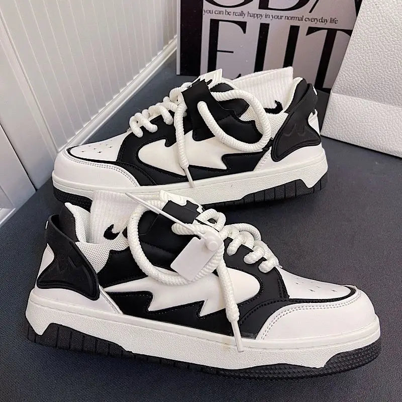 Retro Chic Contrast Sneakers for Women and Men ATHLEXES